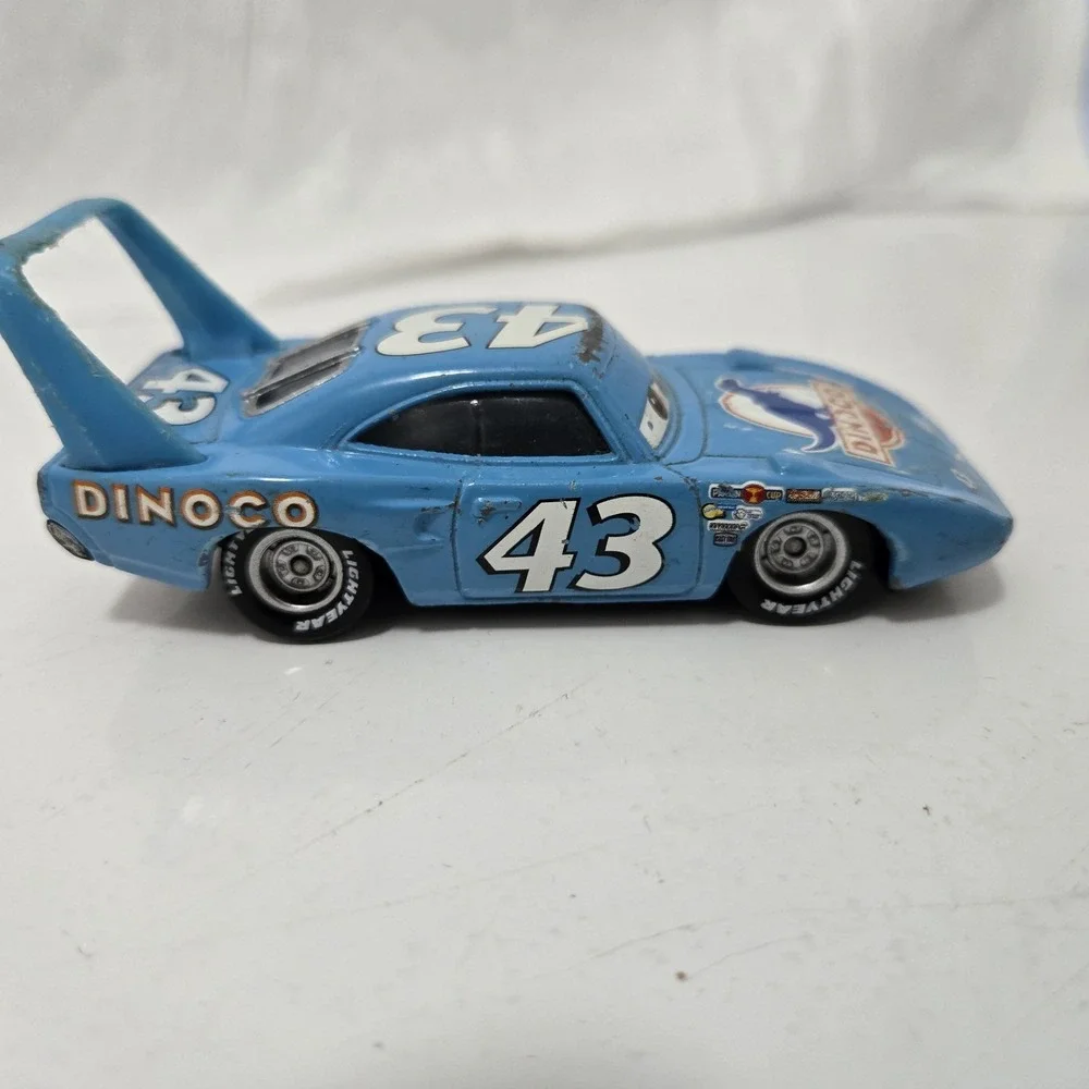 Disney Pixar Cars Diecast Lot Lightning McQueen Dinoco King Francesco Mattel